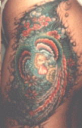 Bird on Thigh