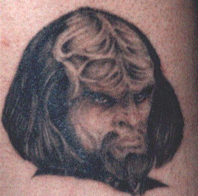 Ltn. Worf, FTA Tattoos