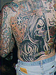 Skull/Alchemy Back